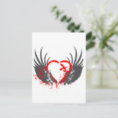 血の翼 – エモ、ロック、ゴシック、代替グランジ, ポストカード (スタンド正面)