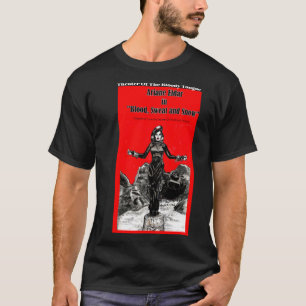 血の舌の劇場-血、汗 Tシャツ