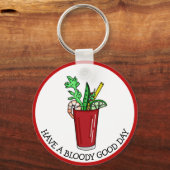 血の良い日を過おもしろいごす キーホルダー (正面)