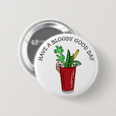 血の良い日を過おもしろいごす 缶バッジ (正面&裏面)