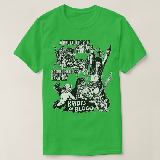 血の花嫁1968 Tシャツ (デザイン正面)