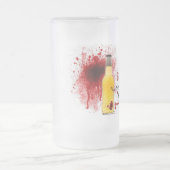 血の芽の飲み物のレシピ フロストグラスビールジョッキ (中央)