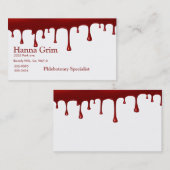 血の血の滴り 名刺 (正面/裏面)