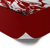 血の赤いガスマスク ポスター (角)