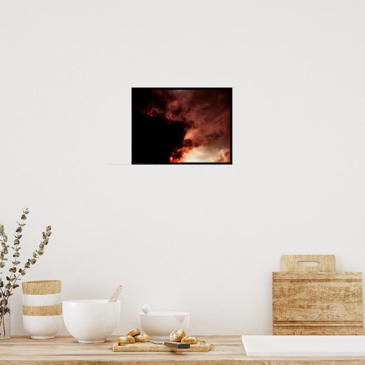 血の赤 ポスター (キッチン)