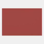 血の赤 ラッピングペーパーシート (正面)