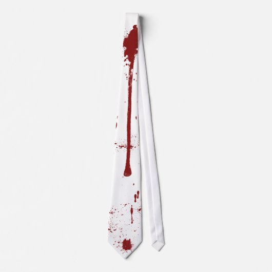 血の首のタイ ネクタイ (正面)