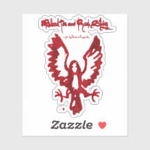 血の鳥の女の子 – お茶と赤い紐