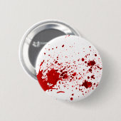 血の（ばちゃばちゃ）跳ねる1 缶バッジ (正面&裏面)