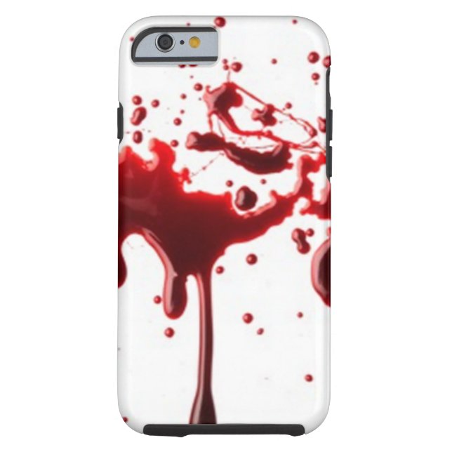 血の（ばちゃばちゃ）跳ねる3 Case-Mate iPhoneケース (裏面)
