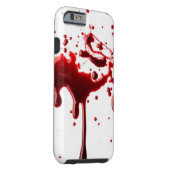 血の（ばちゃばちゃ）跳ねる3 Case-Mate iPhoneケース (裏面/右)