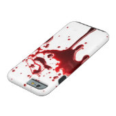 血の（ばちゃばちゃ）跳ねる3 Case-Mate iPhoneケース (底)
