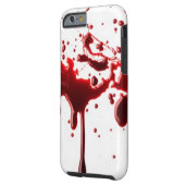 血の（ばちゃばちゃ）跳ねる3 Case-Mate iPhoneケース (裏面左)