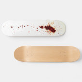 血の（ばちゃばちゃ）跳ねる スケートボード (横)