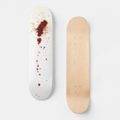 血の（ばちゃばちゃ）跳ねる スケートボード (正面)