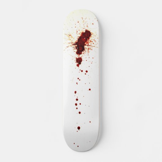 血の（ばちゃばちゃ）跳ねる スケートボード (正面)