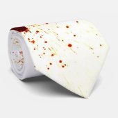 血の(ばちゃばちゃ)跳ねる ネクタイ (ロール)