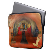 血は命なり ラップトップスリーブ (正面左)