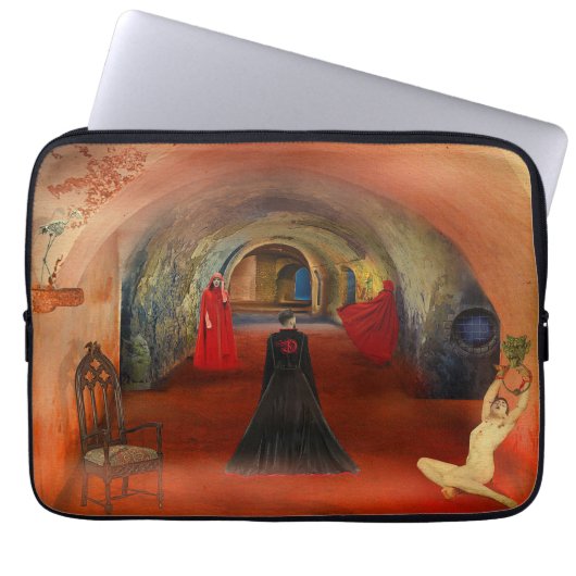 血は命なり ラップトップスリーブ (正面)