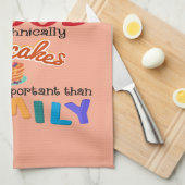 血は水より厚いがメープルシロップは キッチンタオル (四つ折り)