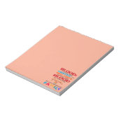 血は水より厚いがメープルシロップは ノートパッド (回転)