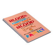 血は水より厚いがメープルシロップは ノートブック (右側)