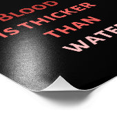 血は水より濃い フォトプリント            (角)