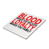 血は関連ロイヤリティを作ります家族Tを作ります タイル (側面)