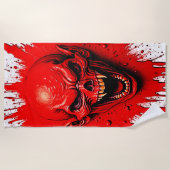 血への欲望：復讐の吸血鬼 ビーチタオル (正面)