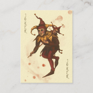 血まみれのジョーカー呼び出しカード コーリングカード