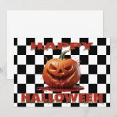血まみれのパンプキン・ハロウィン 招待状 (正面/裏面)