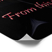 血まみれのポスター ポスター (角)