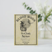 血まみれのムーンはがき ポストカード (スタンド正面)