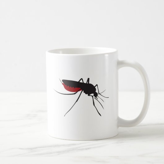 血まみれの蚊 コーヒーマグカップ (右)