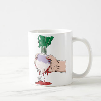 血をカブから絞ります、Squeezinそれ コーヒーマグカップ