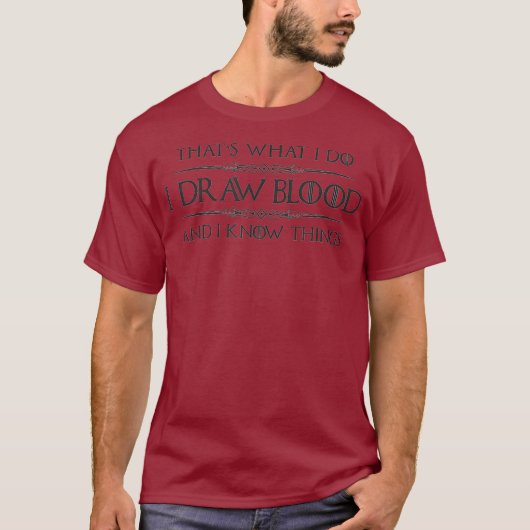 血を引く伝道者の贈り物 Tシャツ (正面)