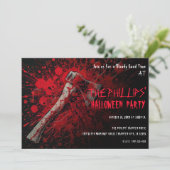 血アクスホラーハローウィンパーティ 招待状 (スタンド正面)