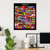 血ウイング1 （英語） ポスター (ホームオフィス)