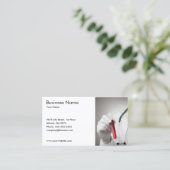 血クラシック液検診 名刺 (スタンド正面)