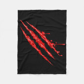 血クローマーク フリースブランケット (正面)