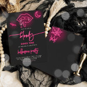 血グッドタイムネオンハロウィンヴァンパイアパーティー 招待状