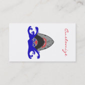 血シャークジョーズサンダー_コーブ 名刺 (裏面)