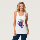 血シャークジョーズThunder_Coveタンクトップ タンクトップ (正面フル)