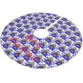 血シャークジョーズThunder_Cove ブラッシュドポリエステルツリースカート (アングル)