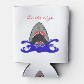 血シャークジョーズThunder_Cove 缶クーラー (正面)