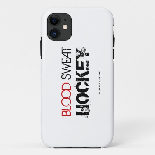 血スウェットホッケー Case-Mate iPhoneケース (裏面)