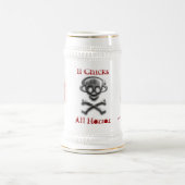 血ステイン ビールジョッキ (中央)