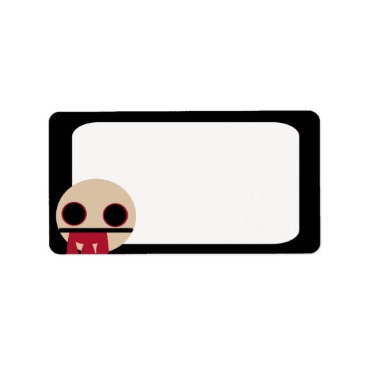 血ゾンビ ラベル (正面)