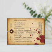 血トーラベルハロウィーンアンティークグランジ亡命 招待状 (スタンド正面)