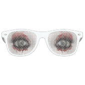 血ハロウィンアイズ – サングラスパーティーシェード レトロサングラス (正面)